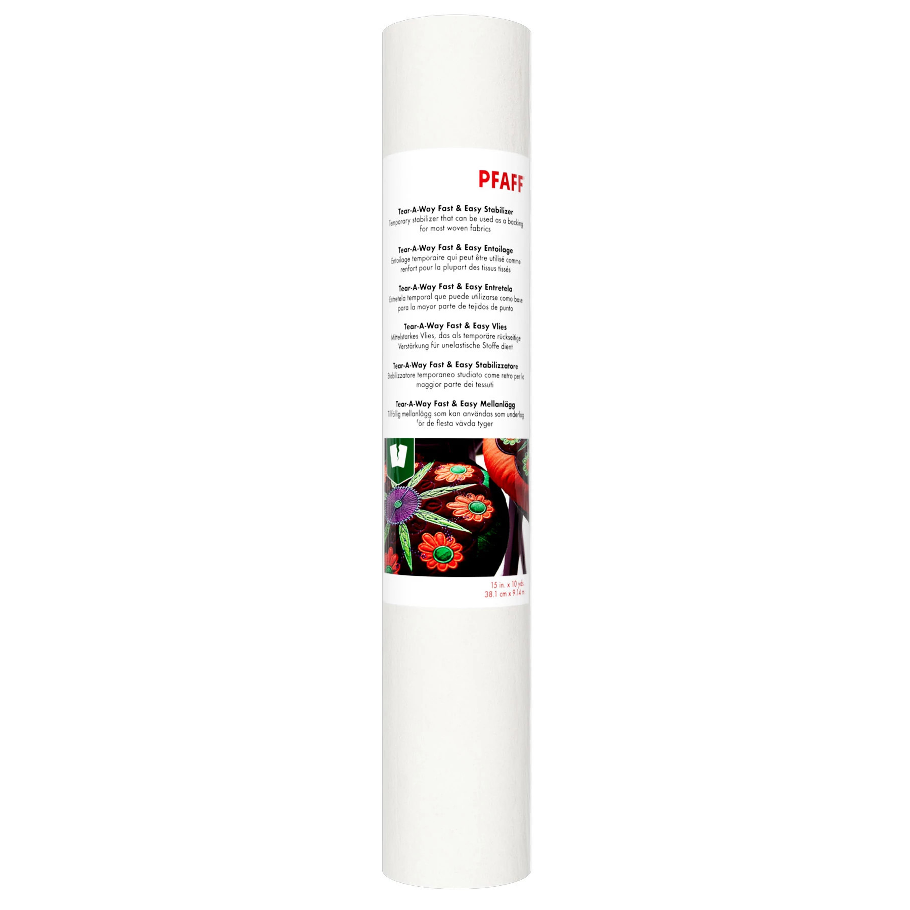 Pfaff Tear-A-Way Fast & Easy stabilisering