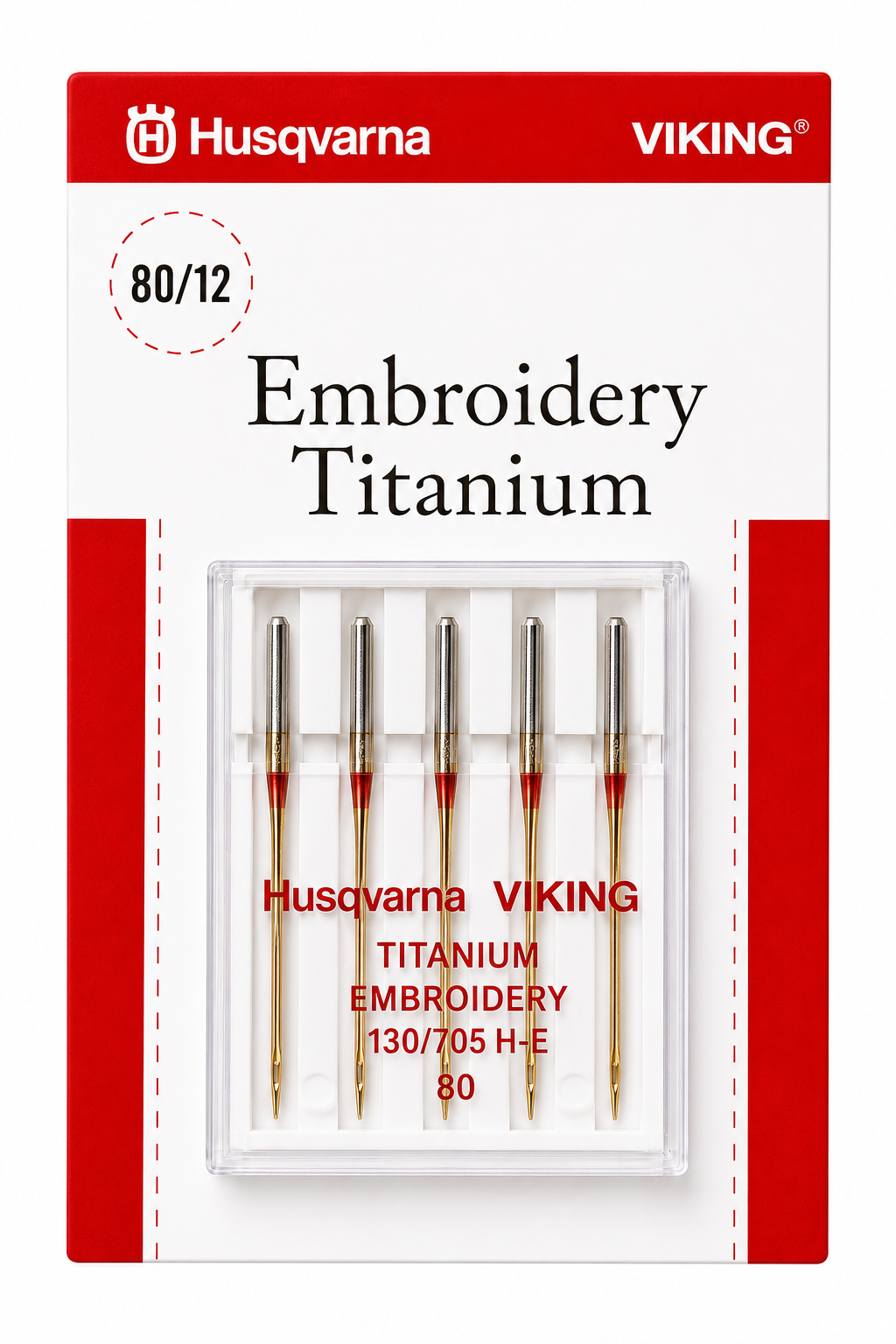 Husqvarna Viking embroidery titanium 80/12