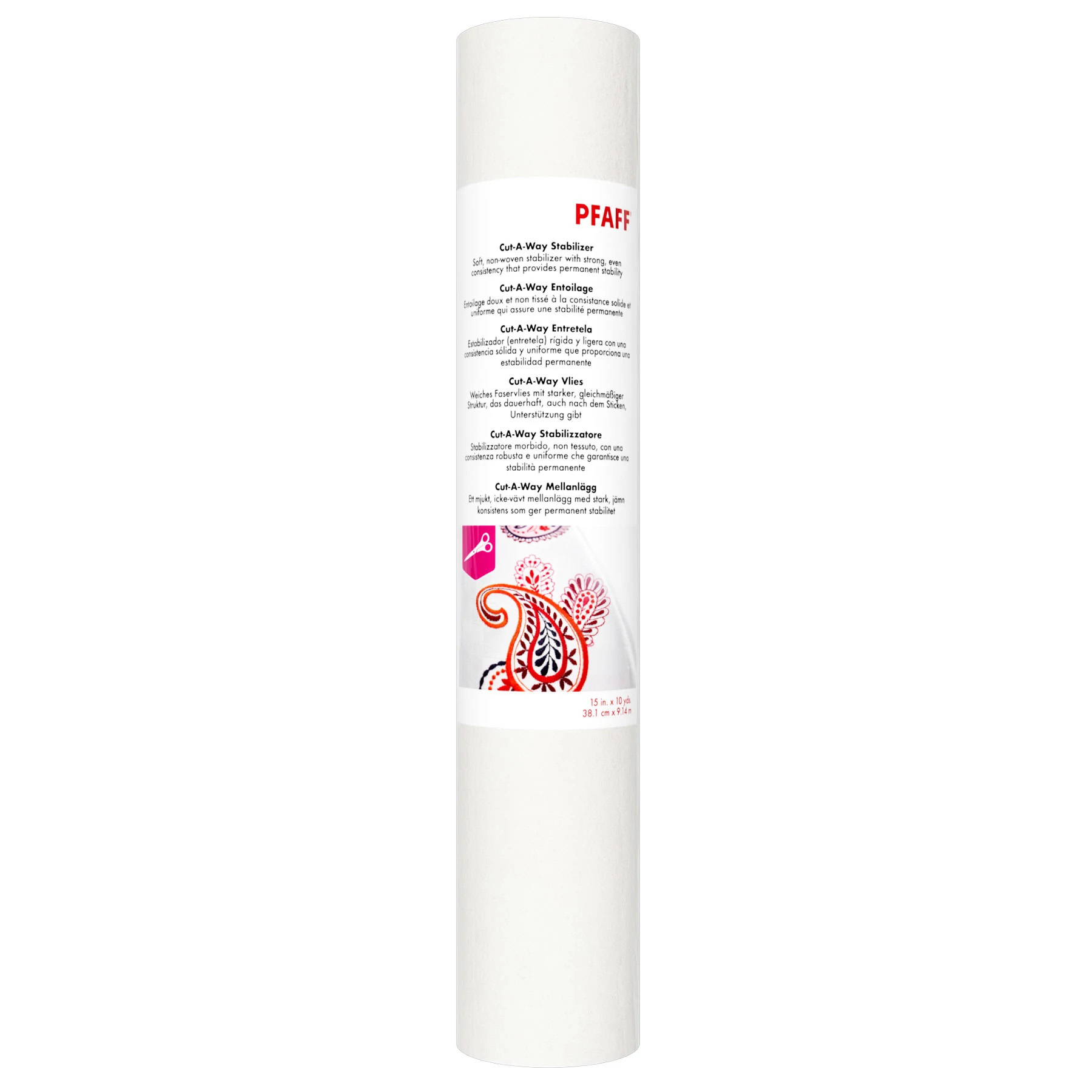 Pfaff Cut-A-Way stabilisering