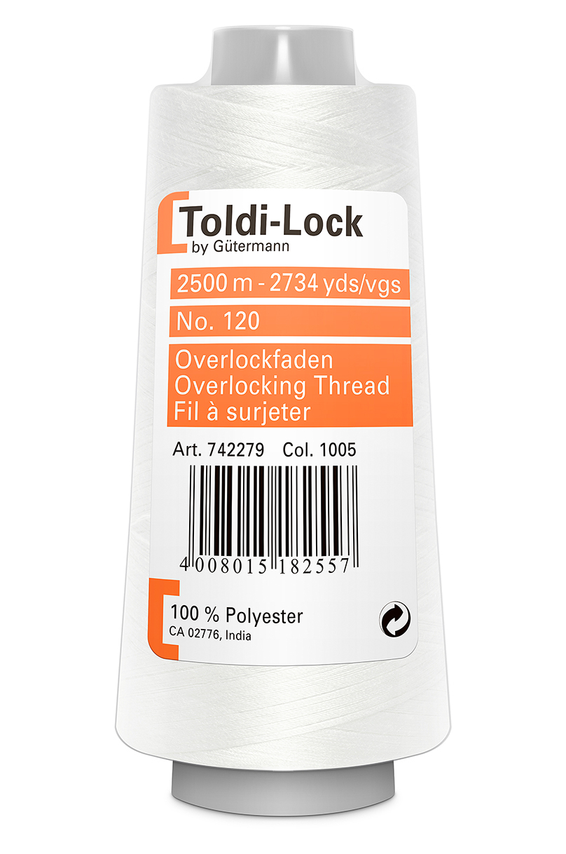 Toldi-lock hvit